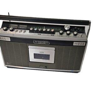 Vintage 1970's McDonald CTPR-2200A Am-Fm Stereo Cassette Recorder Boombox‎ WORKS